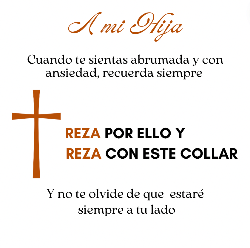 Collar Bendiciones - A mi Hija